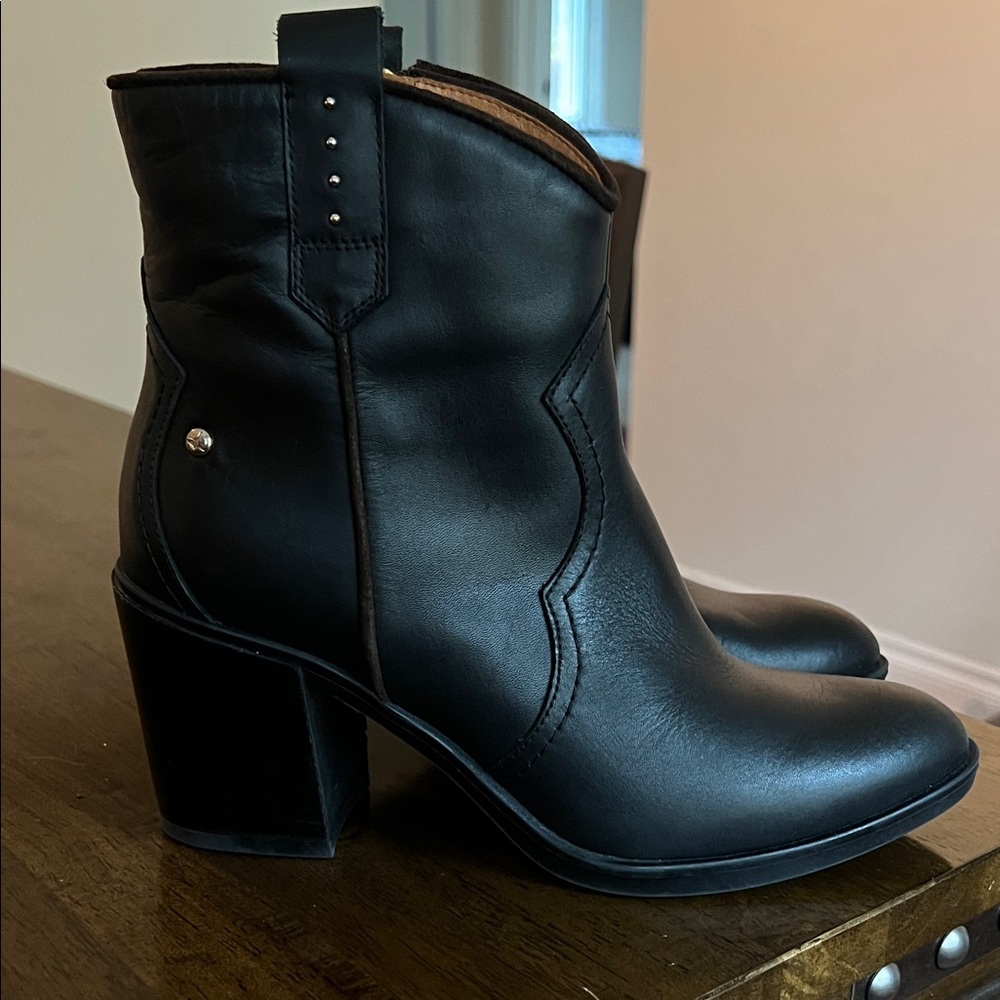 New Pikolinos Black Rioja Boots Size 9